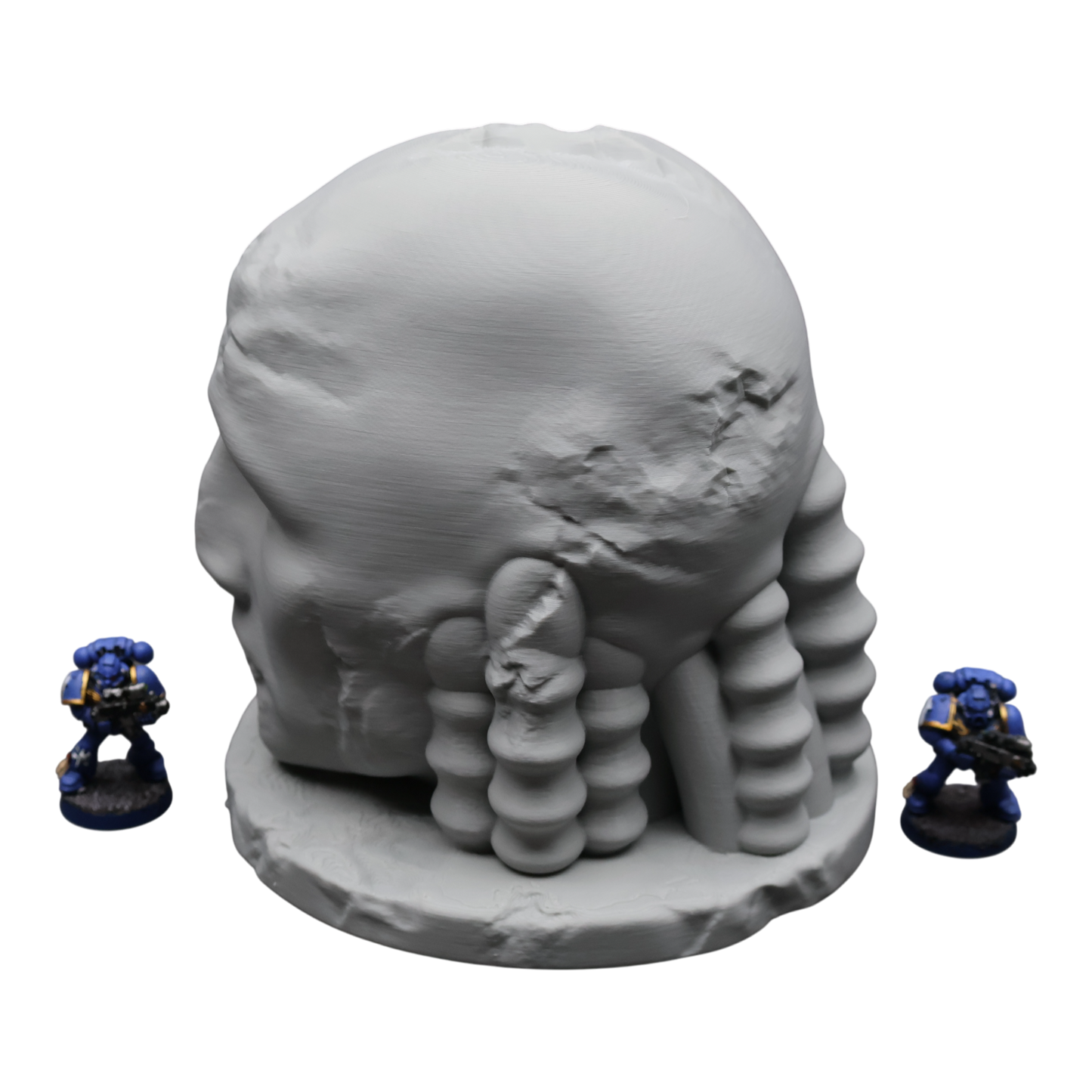 Head Statue - 28mm Wargaming Scatter Terrain Scenery Tabletop Miniature - 3D Printed Terrain and Scenery - Geek Gaming Scenics - Jawar3d