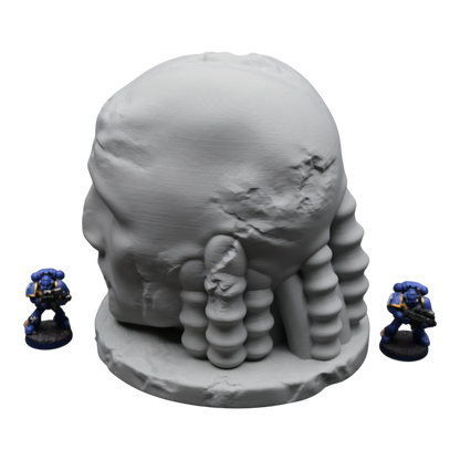 Head Statue - 28mm Wargaming Scatter Terrain Scenery Tabletop Miniature - 3D Printed Terrain and Scenery - Geek Gaming Scenics - Jawar3d