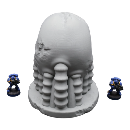 Head Statue - 28mm Wargaming Scatter Terrain Scenery Tabletop Miniature - 3D Printed Terrain and Scenery - Geek Gaming Scenics - Jawar3d