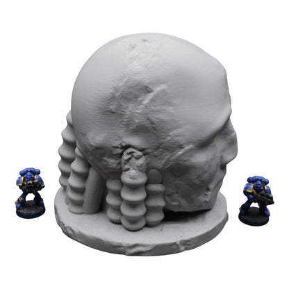 Head Statue - 28mm Wargaming Scatter Terrain Scenery Tabletop Miniature