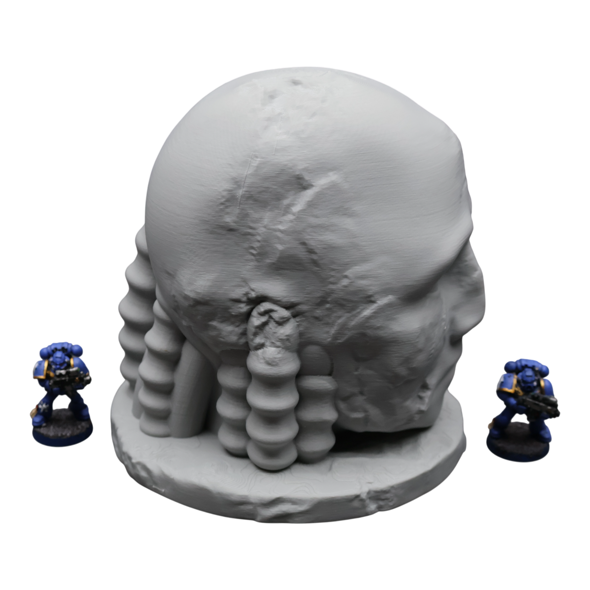 Head Statue - 28mm Wargaming Scatter Terrain Scenery Tabletop Miniature - 3D Printed Terrain and Scenery - Geek Gaming Scenics - Jawar3d