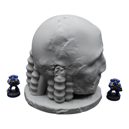 Head Statue - 28mm Wargaming Scatter Terrain Scenery Tabletop Miniature - 3D Printed Terrain and Scenery - Geek Gaming Scenics - Jawar3d