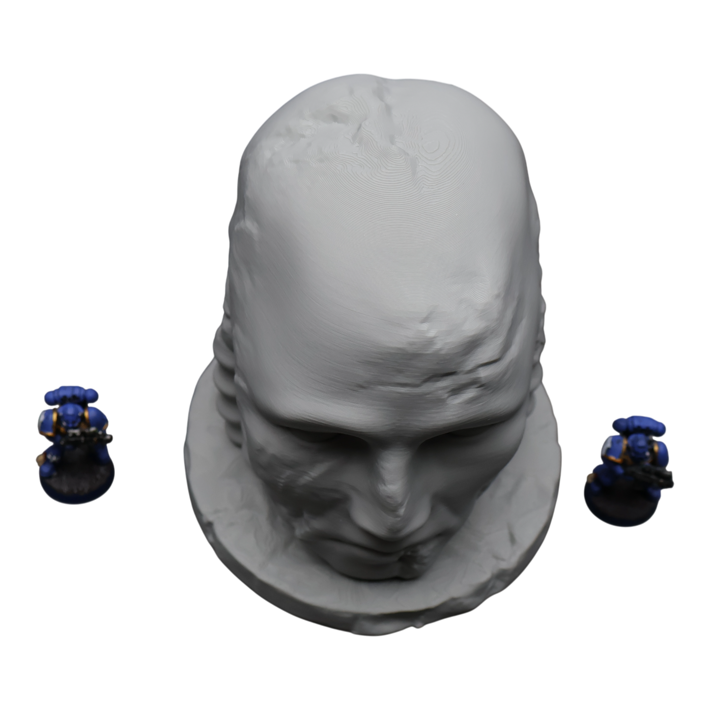 Head Statue - 28mm Wargaming Scatter Terrain Scenery Tabletop Miniature - 3D Printed Terrain and Scenery - Geek Gaming Scenics - Jawar3d