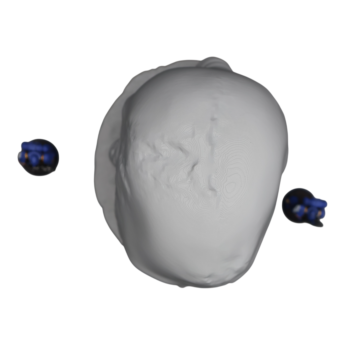 Head Statue - 28mm Wargaming Scatter Terrain Scenery Tabletop Miniature - 3D Printed Terrain and Scenery - Geek Gaming Scenics - Jawar3d