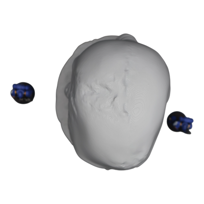 Head Statue - 28mm Wargaming Scatter Terrain Scenery Tabletop Miniature - 3D Printed Terrain and Scenery - Geek Gaming Scenics - Jawar3d