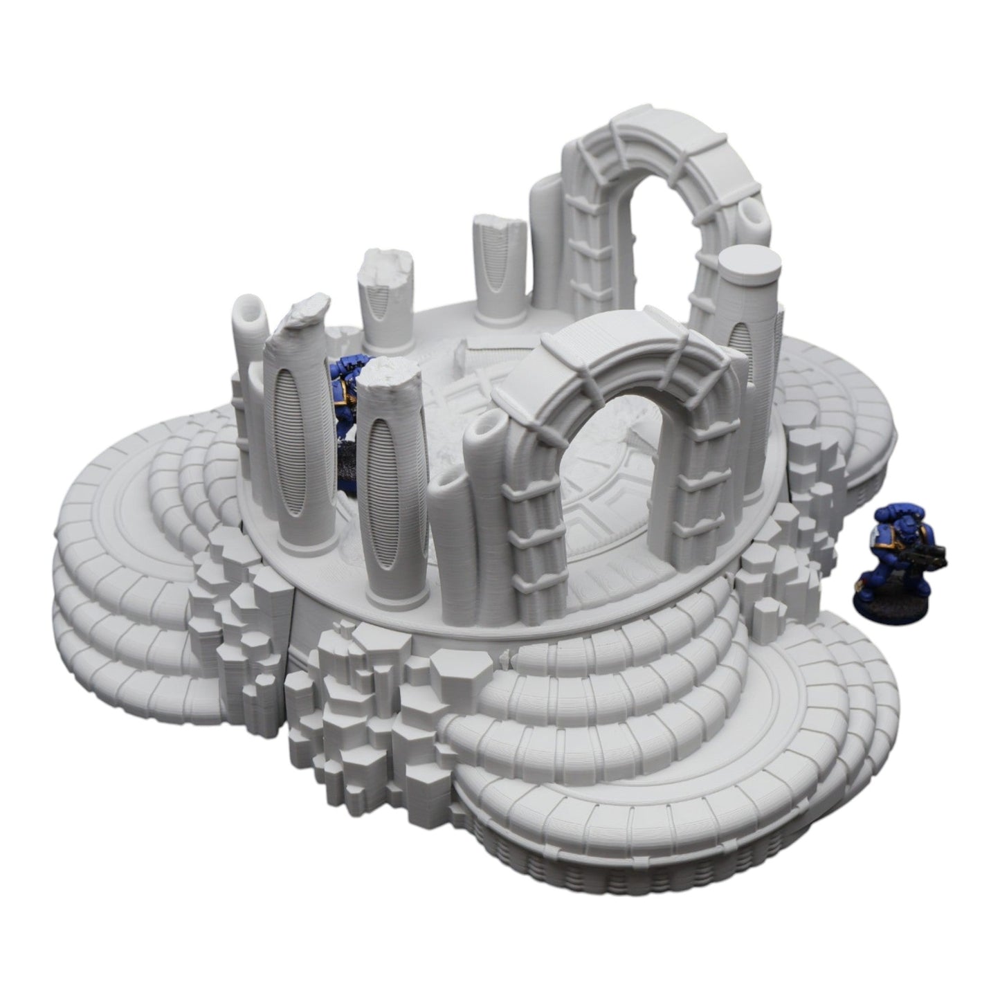 Thrax Ruins - 28mm Wargaming Scatter Terrain Scenery Tabletop Miniature Grimdark