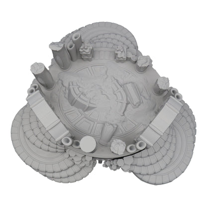 Thrax Ruins - 28mm Wargaming Scatter Terrain Scenery Tabletop Miniature Grimdark