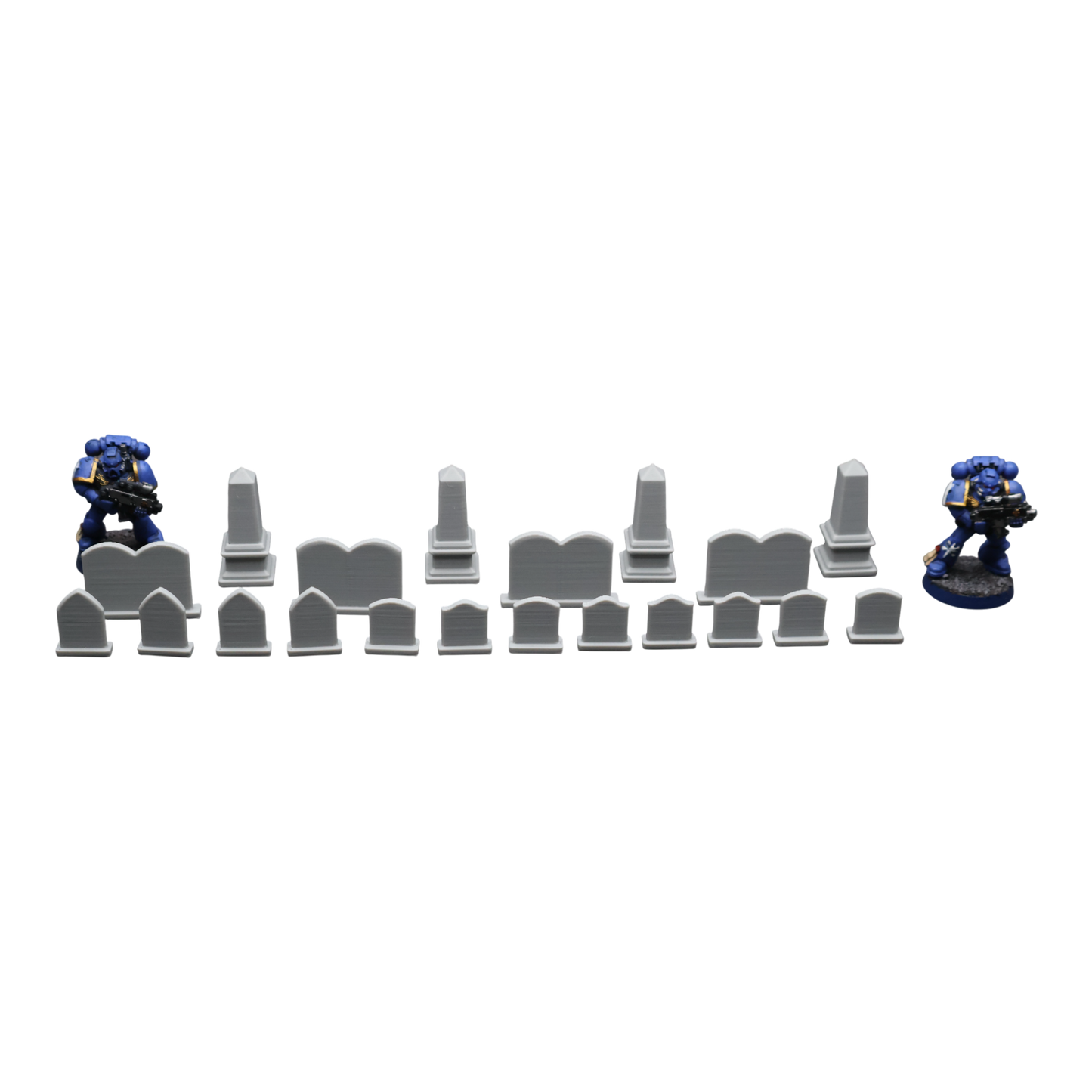 Headstone Collection - 28mm Wargaming Scatter Terrain Scenery Tabletop Miniature