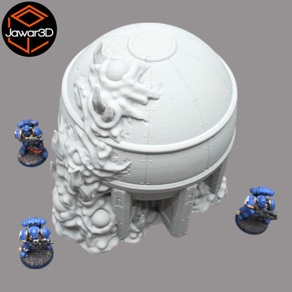 Hive Infected Fuel Reserve #1 - 28mm Wargaming Scatter Terrain Scenery Tabletop