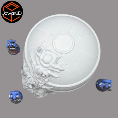 Hive Infected Fuel Reserve #1 - 28mm Wargaming Scatter Terrain Scenery Tabletop