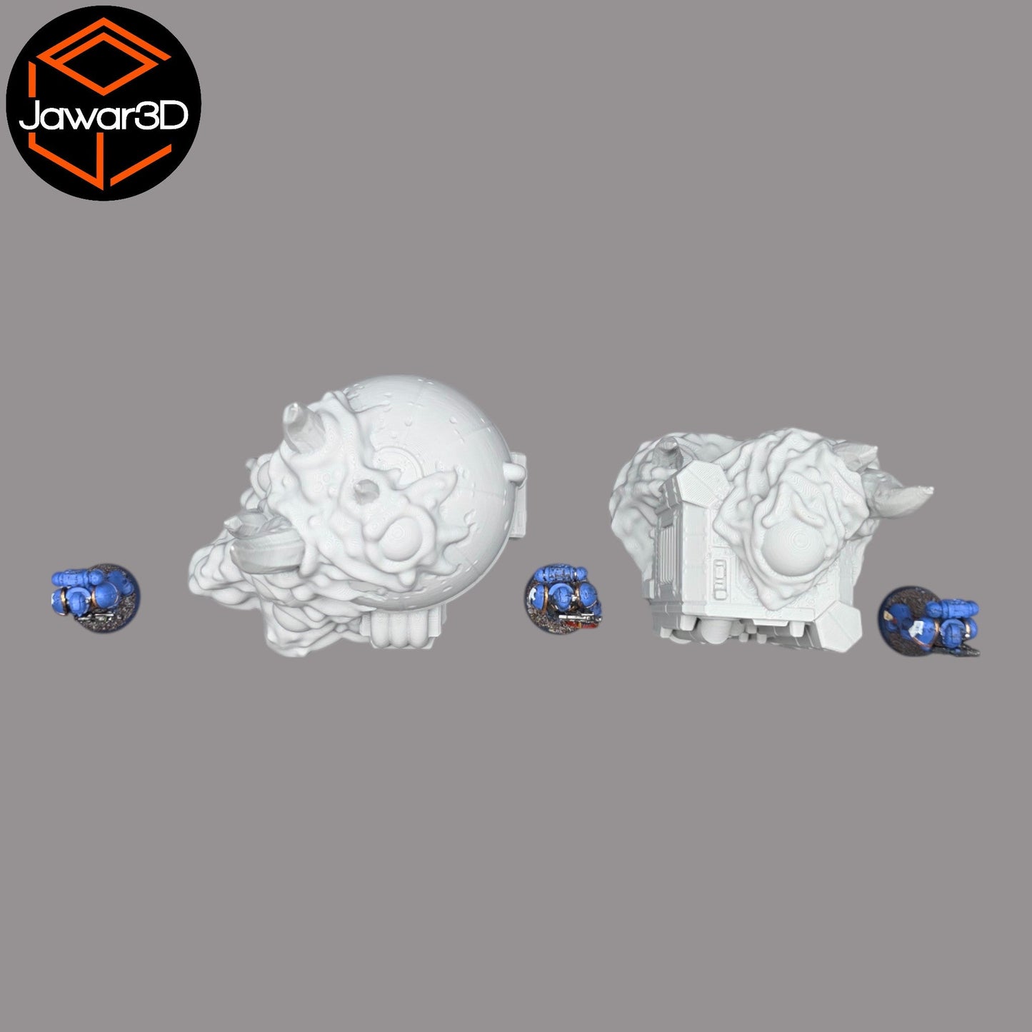 Hive Infected Buildings #1 - 28mm Wargaming Scatter Terrain Scenery Tabletop