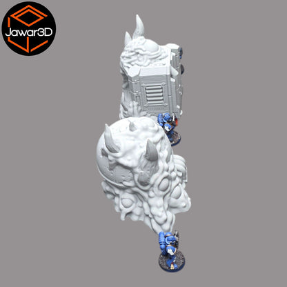 Hive Infected Buildings #1 - 28mm Wargaming Scatter Terrain Scenery Tabletop