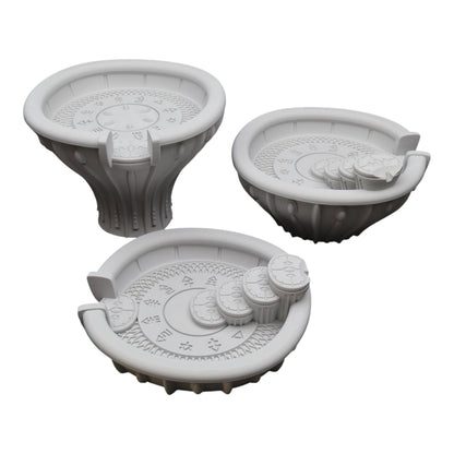 Draxus Platforms - 28mm Wargaming Scatter Terrain Scenery Tabletop Miniature