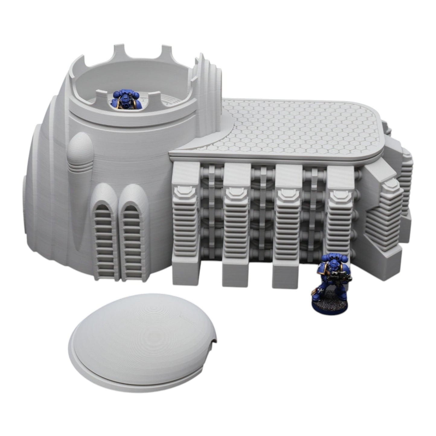 Irix Terraformer - 28mm Wargaming Scatter Terrain Scenery Tabletop Miniature - 3D Printed Terrain and Scenery - Geek Gaming Scenics - Jawar3d