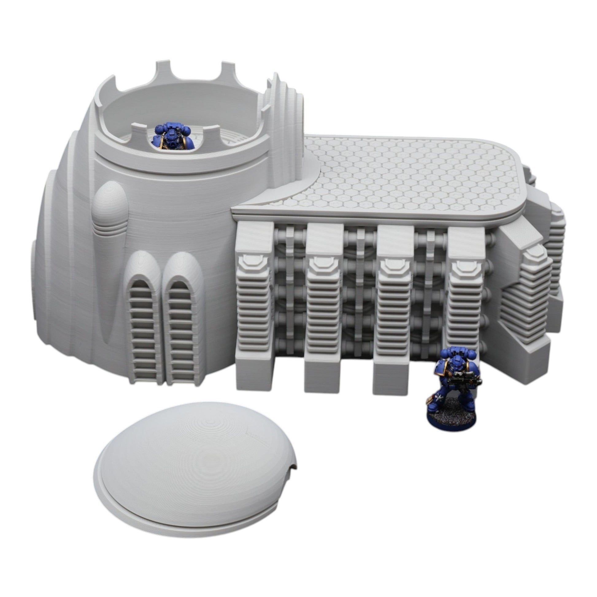 Irix Terraformer - 28mm Wargaming Scatter Terrain Scenery Tabletop Miniature - 3D Printed Terrain and Scenery - Geek Gaming Scenics - Jawar3d