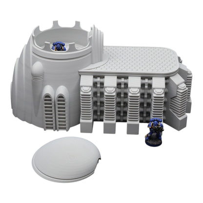 Irix Terraformer - 28mm Wargaming Scatter Terrain Scenery Tabletop Miniature - 3D Printed Terrain and Scenery - Geek Gaming Scenics - Jawar3d
