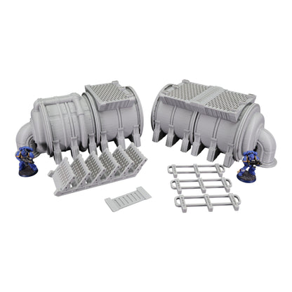 Nyxar Vats - 28mm Wargaming Scatter Terrain Scenery Tabletop Miniature