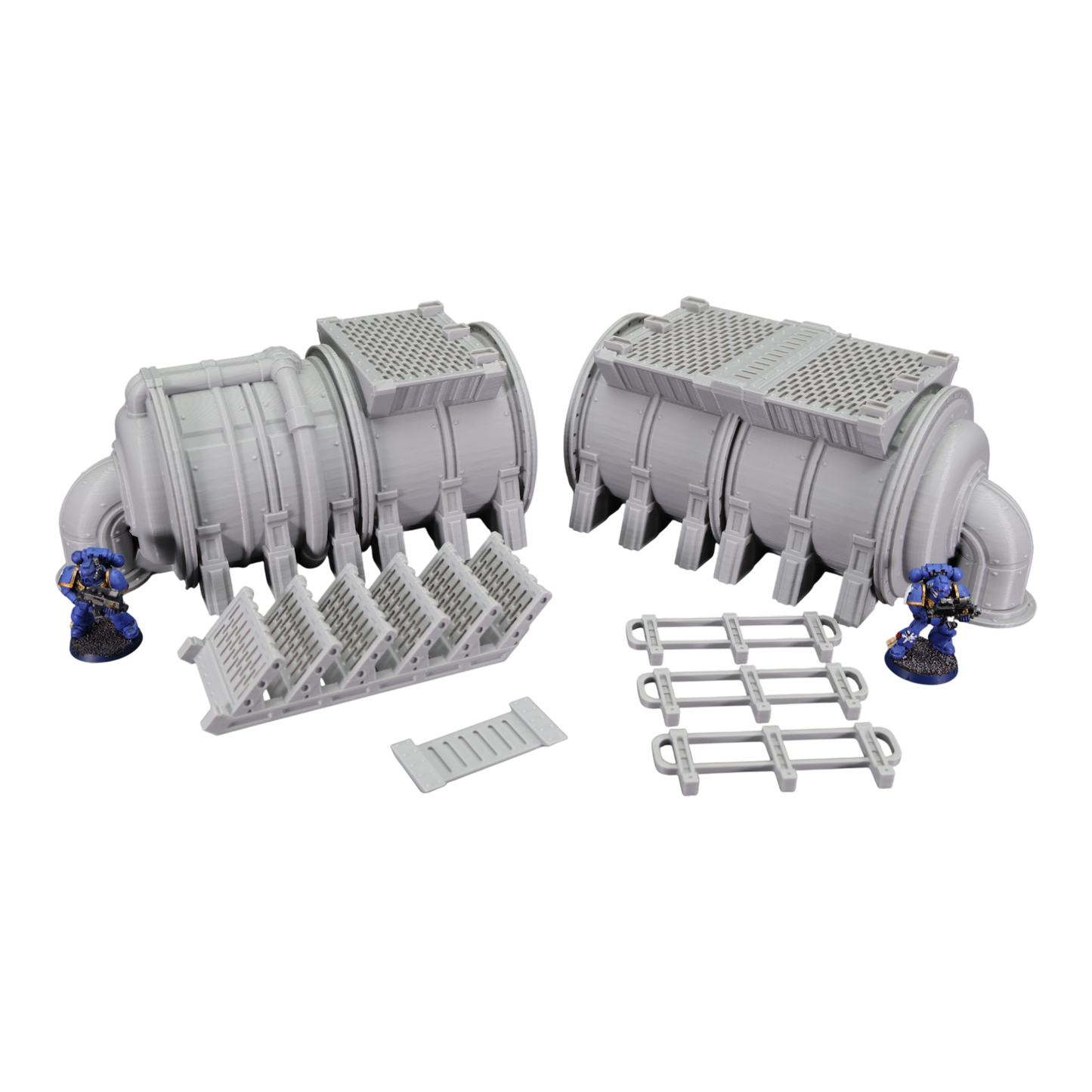 Nyxar Vats - 28mm Wargaming Scatter Terrain Scenery Tabletop Miniature