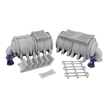 Nyxar Vats - 28mm Wargaming Scatter Terrain Scenery Tabletop Miniature