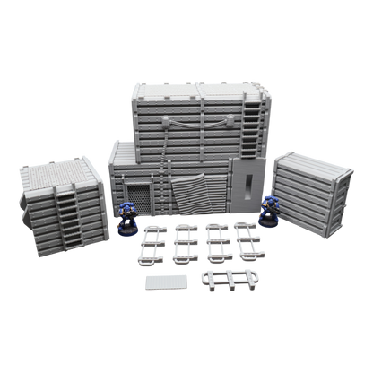 Nyxar Habitat #2 - 28mm Wargaming Scatter Terrain Scenery Tabletop Miniature