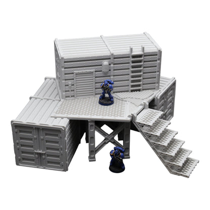 Nyxar Habitat #3 - 28mm Wargaming Scatter Terrain Scenery Tabletop Miniature - 3D Printed Terrain and Scenery - Geek Gaming Scenics - Jawar3d