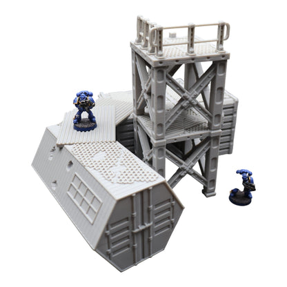 Nyxar Habitat #4 - 28mm Wargaming Scatter Terrain Scenery Tabletop Miniature