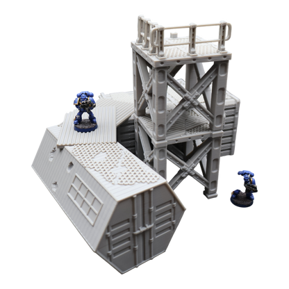 Nyxar Habitat #4 - 28mm Wargaming Scatter Terrain Scenery Tabletop Miniature