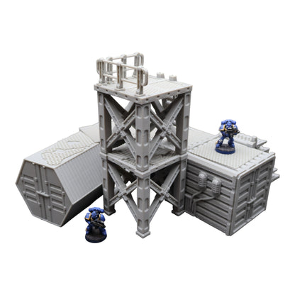 Nyxar Habitat #4 - 28mm Wargaming Scatter Terrain Scenery Tabletop Miniature