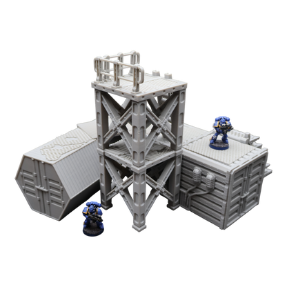 Nyxar Habitat #4 - 28mm Wargaming Scatter Terrain Scenery Tabletop Miniature