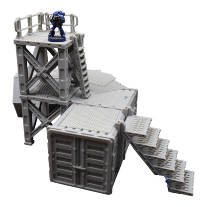 Nyxar Habitat #4 - 28mm Wargaming Scatter Terrain Scenery Tabletop Miniature