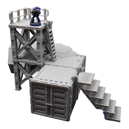 Nyxar Habitat #4 - 28mm Wargaming Scatter Terrain Scenery Tabletop Miniature