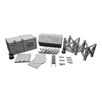 Nyxar Habitat #4 - 28mm Wargaming Scatter Terrain Scenery Tabletop Miniature