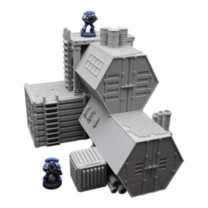 Nyxar Habitat #5 - 28mm Wargaming Scatter Terrain Scenery Tabletop Miniature