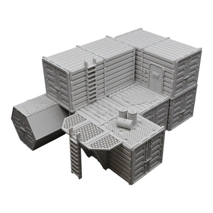Nyxar Habitat #6 - 28mm Wargaming Scatter Terrain Scenery Tabletop Miniature Grimdark