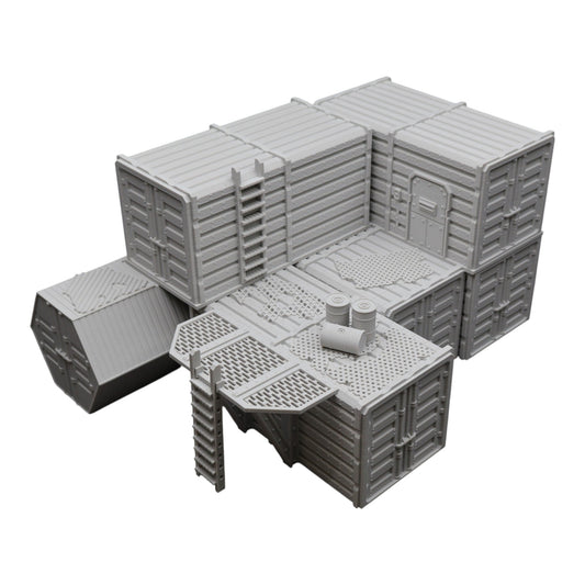 Nyxar Habitat #6 - 28mm Wargaming Scatter Terrain Scenery Tabletop Miniature Grimdark