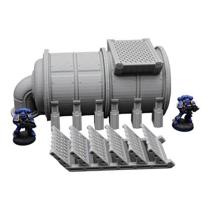 Nyxar Single Vat - 28mm Wargaming Scatter Terrain Scenery Tabletop Miniature