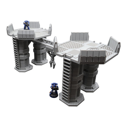 Nyxar Crane - 28mm Wargaming Scatter Terrain Scenery Tabletop Miniature