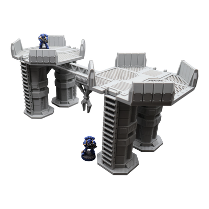 Nyxar Crane - 28mm Wargaming Scatter Terrain Scenery Tabletop Miniature