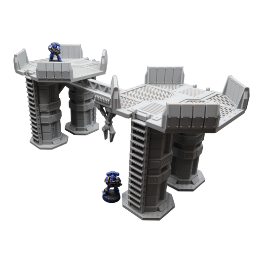 Nyxar Crane - 28mm Wargaming Scatter Terrain Scenery Tabletop Miniature