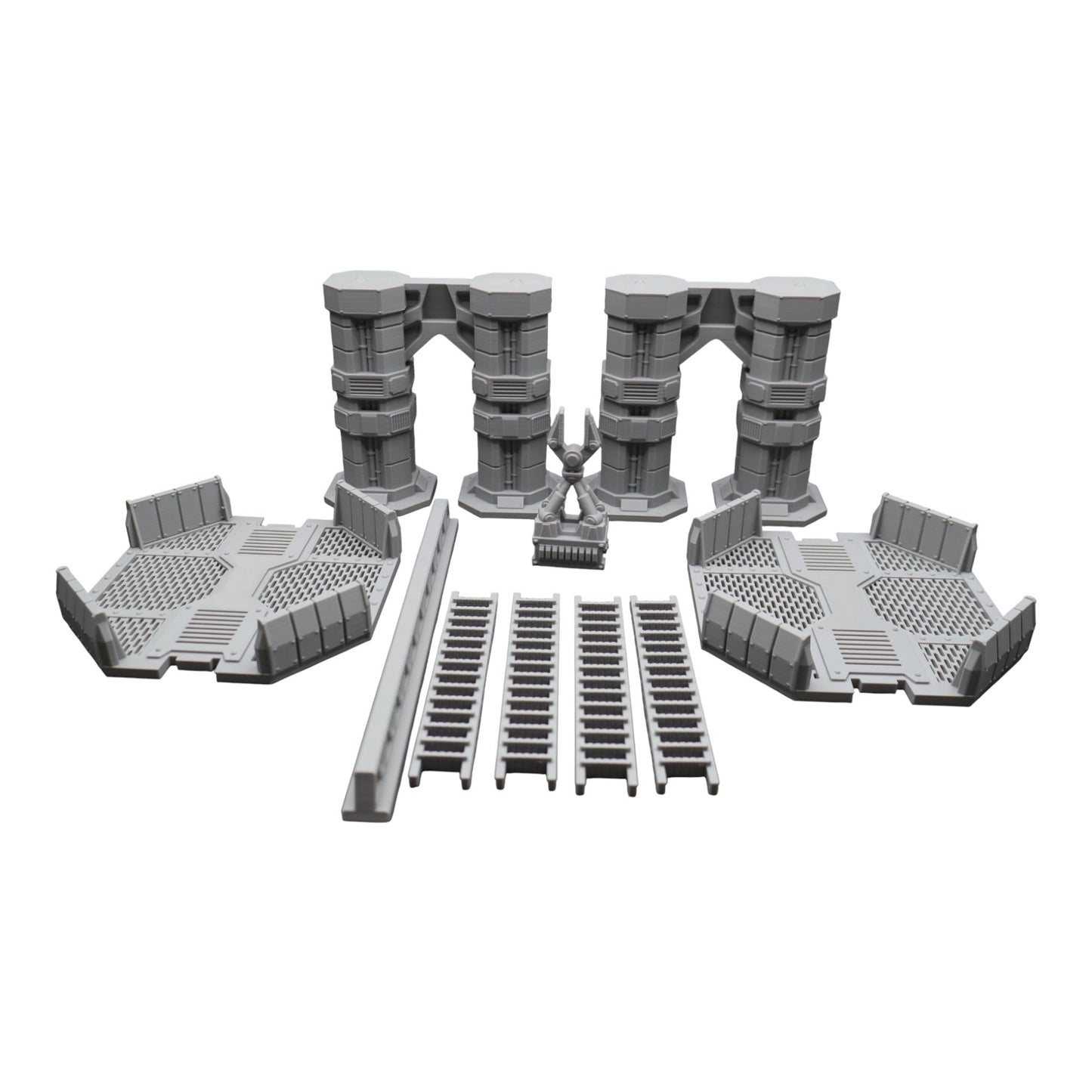 Nyxar Crane - 28mm Wargaming Scatter Terrain Scenery Tabletop Miniature