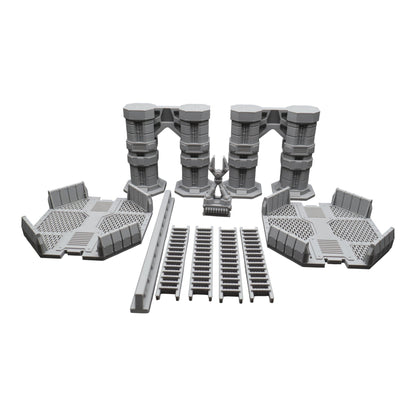 Nyxar Crane - 28mm Wargaming Scatter Terrain Scenery Tabletop Miniature