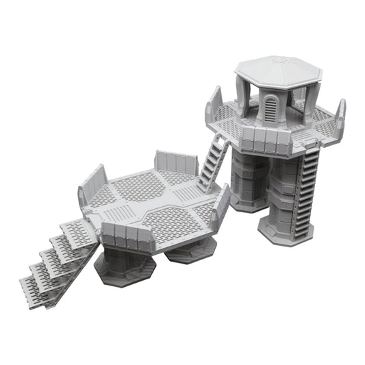 Nyxar Platforms - 28mm Wargaming Scatter Terrain Scenery Tabletop Miniature