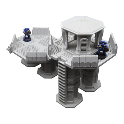 Nyxar Platforms - 28mm Wargaming Scatter Terrain Scenery Tabletop Miniature