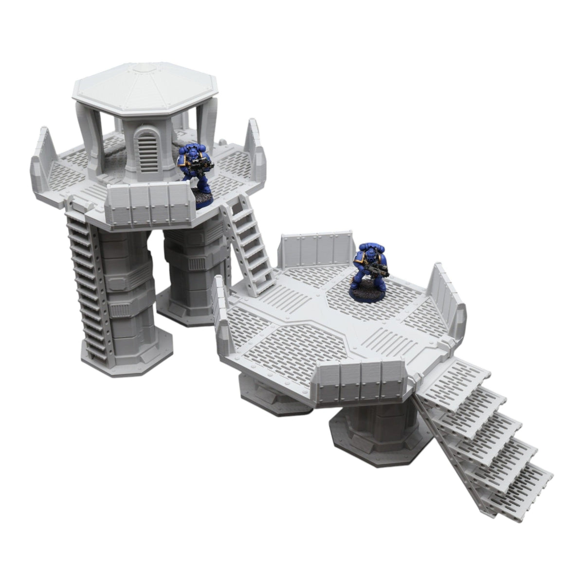 Nyxar Platforms - 28mm Wargaming Scatter Terrain Scenery Tabletop Miniature
