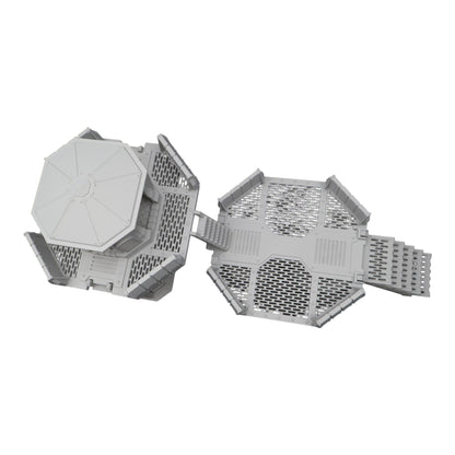 Nyxar Platforms - 28mm Wargaming Scatter Terrain Scenery Tabletop Miniature