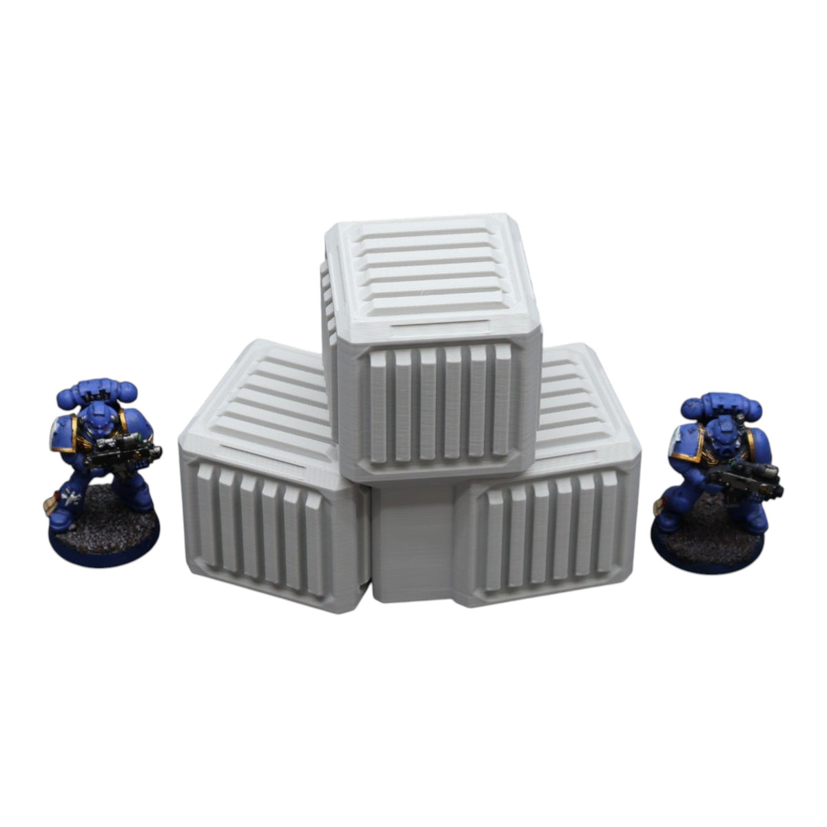 Nyxar Crates - 28mm Wargaming Scatter Terrain Scenery Tabletop Miniature