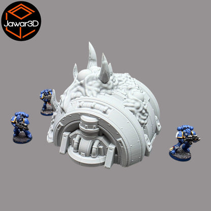 Hive Infected Turbine - 28mm Wargaming Scatter Terrain Scenery Tabletop