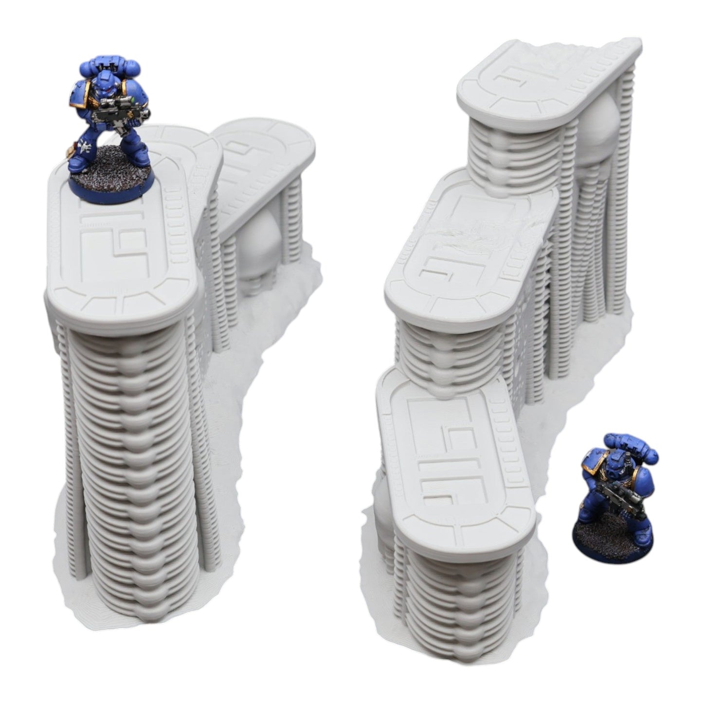Lyra Stairs - 28mm Wargaming Scatter Terrain Scenery Tabletop Miniature