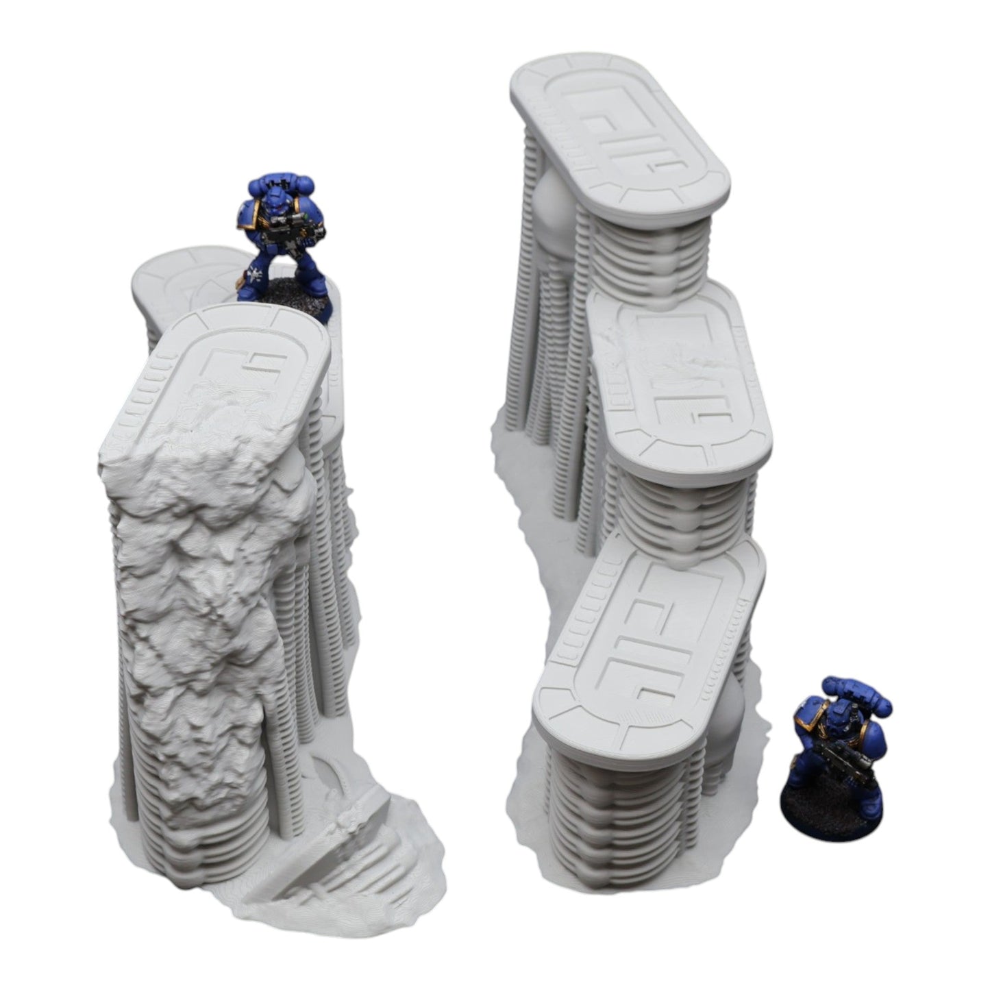 Lyra Stairs - 28mm Wargaming Scatter Terrain Scenery Tabletop Miniature