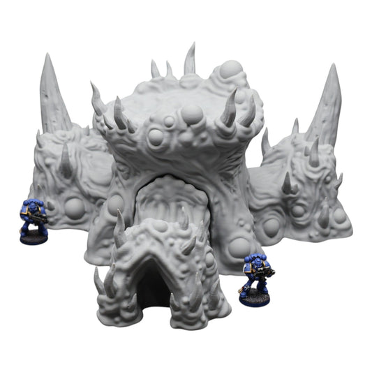 Hive Mother Tower - 28mm Wargaming Scatter Terrain Scenery Tabletop - 3D Printed Terrain and Scenery - Geek Gaming Scenics - Jawar3d